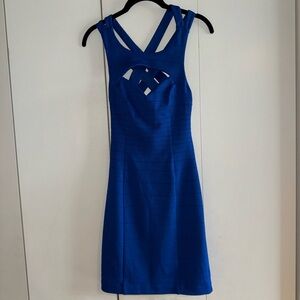 Guess Strappy bandage style mini dress